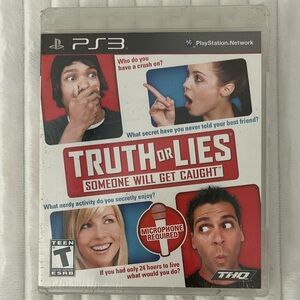 2010 PS3 Wrapped Truth or Lies Video Game